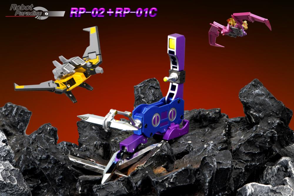 Robot Paradise RP-01C Set of 4 Tape Figures