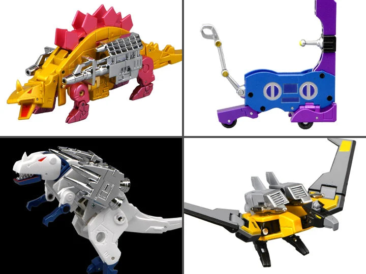 Robot Paradise RP-01C Set of 4 Tape Figures