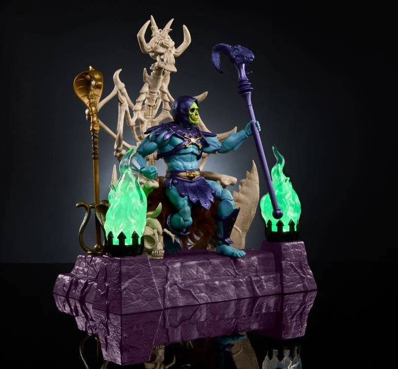 Masters of the Universe Masterverse Skeletor with Havoc Throne