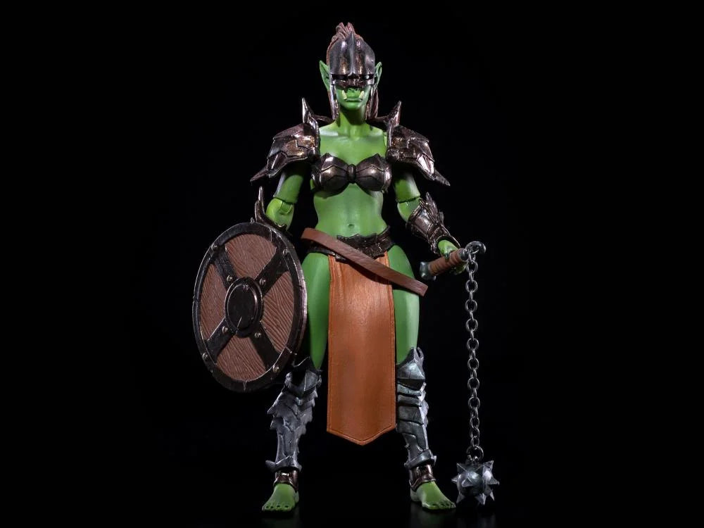 Mythic Legions Tactics: War of the Aetherblade Female Orc Deluxe Legion Builder Figure (With Bonus)