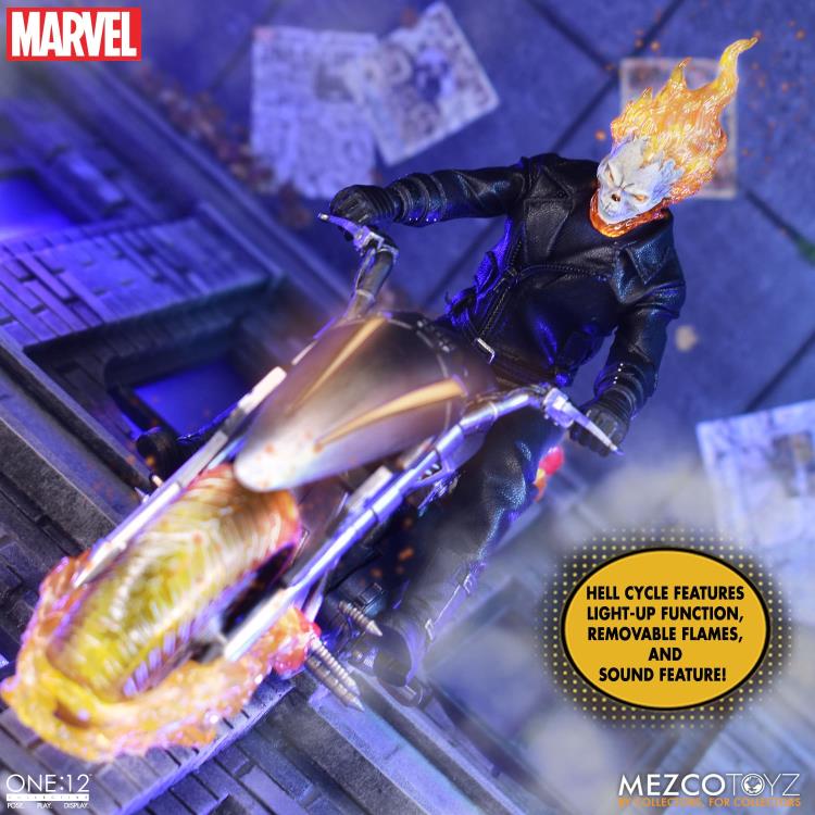 Marvel One:12 Collective Ghost Rider & Hell Cycle Set