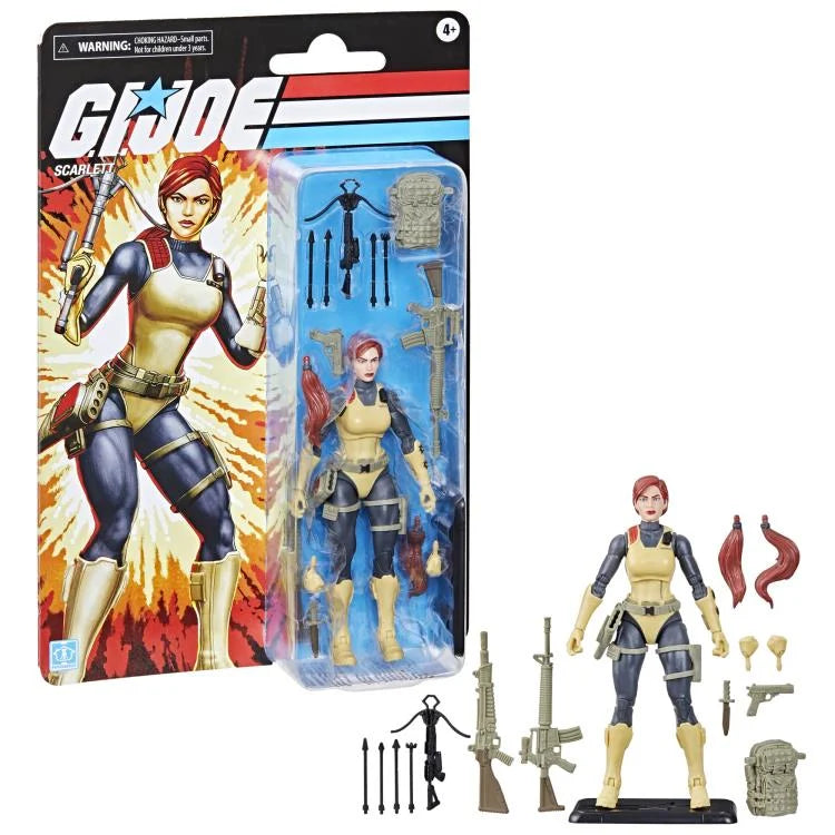 G.I. Joe Classified Series Retro Collection Scarlett