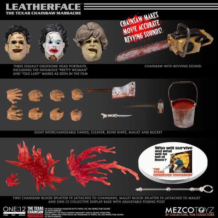 The Texas Chainsaw Massacre One:12 Collective Deluxe Leatherface