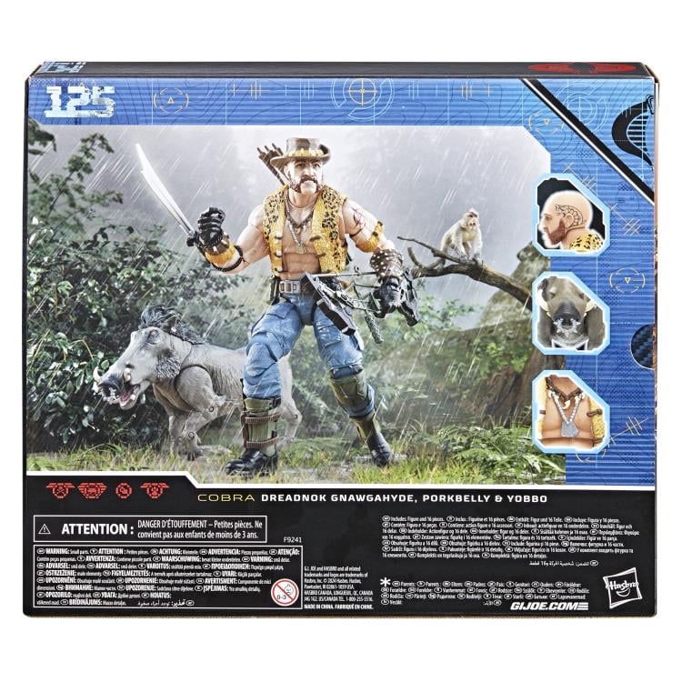 G.I. Joe Classified Series Dreadnok Gnawgahyde, Porkbelly and Yobbo