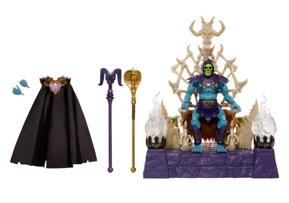 Masters of the Universe Masterverse Skeletor with Havoc Throne