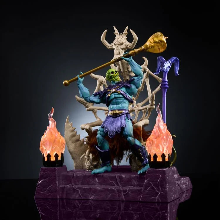 Masters of the Universe Masterverse Skeletor with Havoc Throne