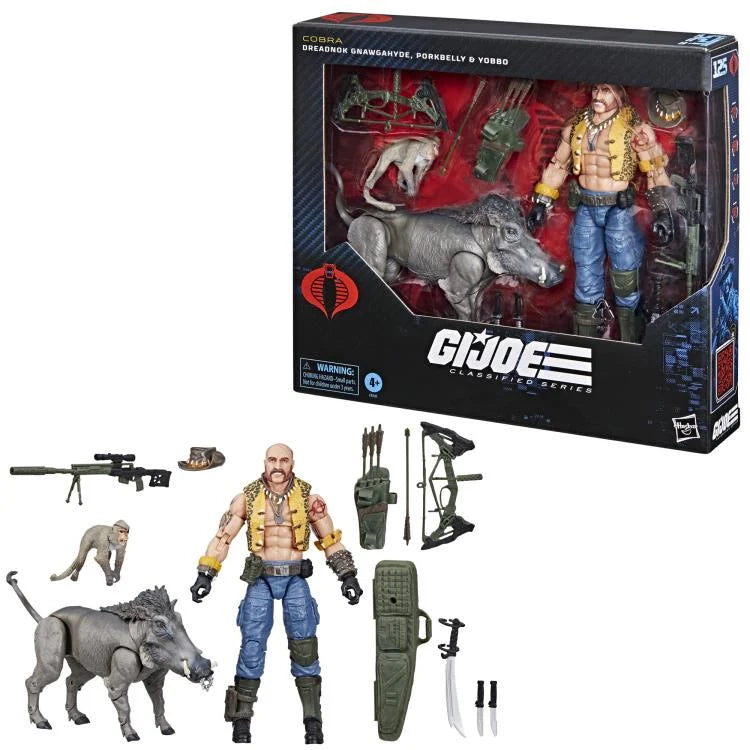 G.I. Joe Classified Series Dreadnok Gnawgahyde, Porkbelly and Yobbo