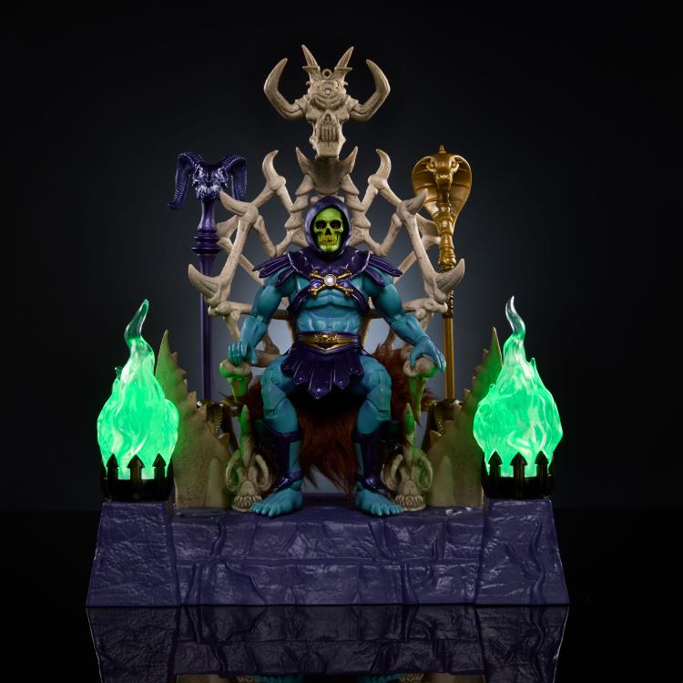 Masters of the Universe Masterverse Skeletor with Havoc Throne