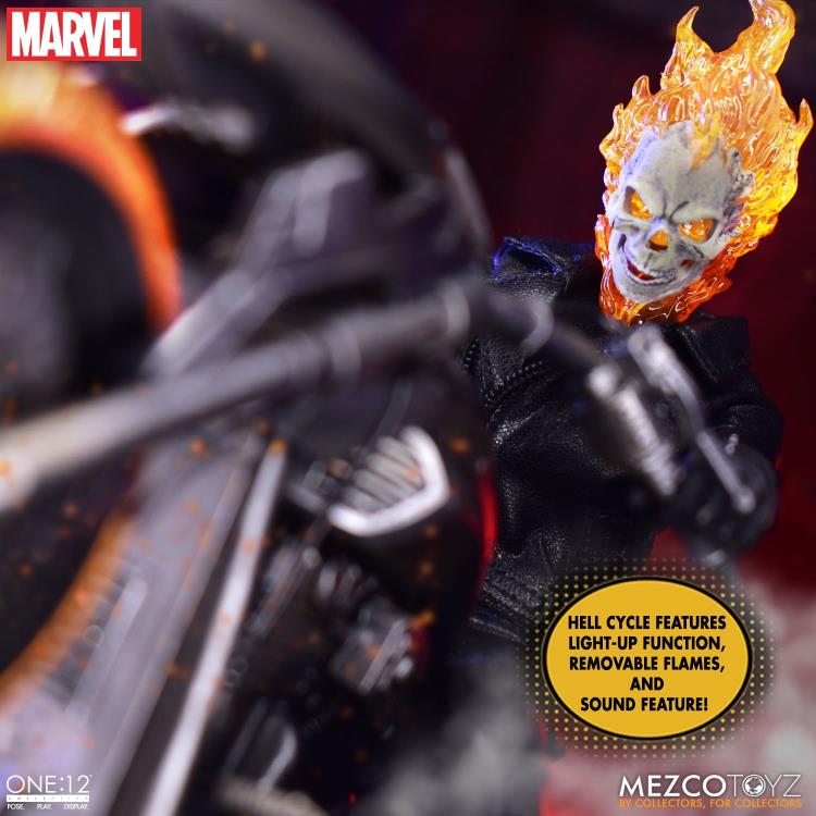 Marvel One:12 Collective Ghost Rider & Hell Cycle Set