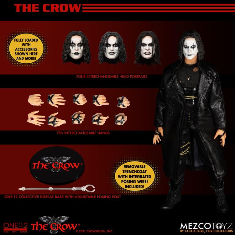 The Crow One:12 Collective Eric Draven Figure