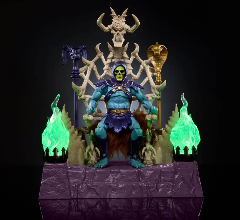 Masters of the Universe Masterverse Skeletor with Havoc Throne