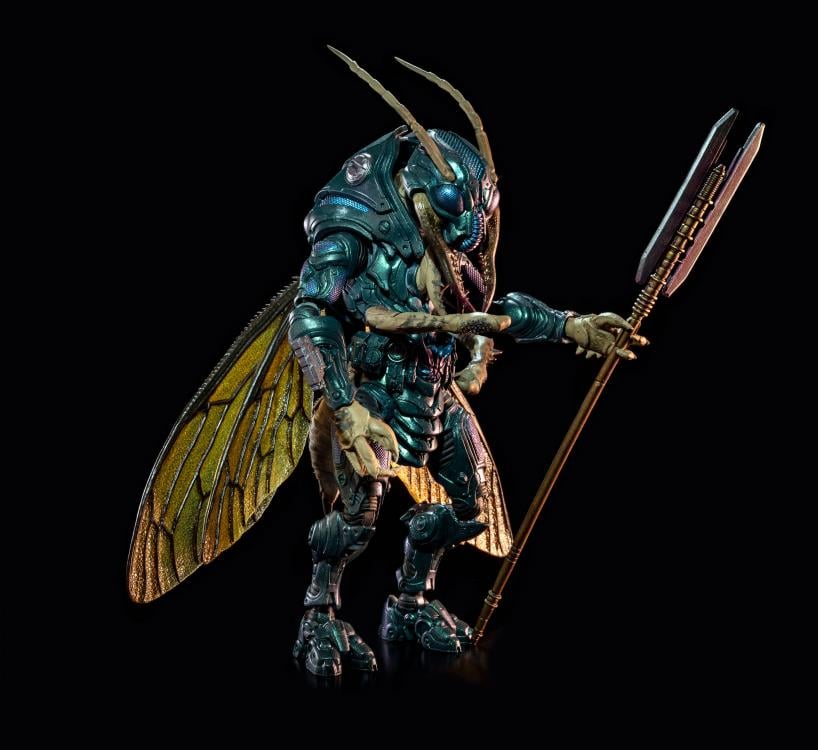 Clearance Cosmic Legions Hvalkatar: Book One Sphexxian Prison Guard Deluxe Figure