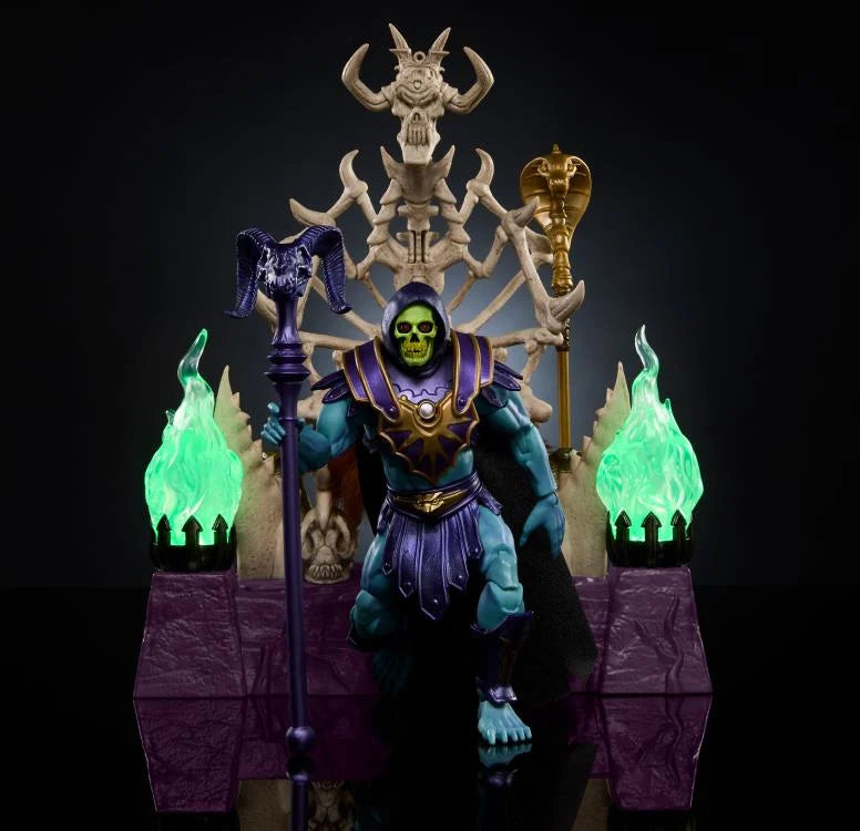 Masters of the Universe Masterverse Skeletor with Havoc Throne