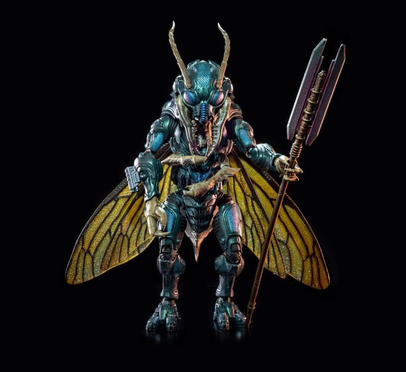 Clearance Cosmic Legions Hvalkatar: Book One Sphexxian Prison Guard Deluxe Figure