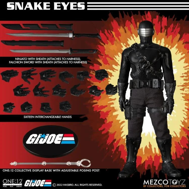 G.I. Joe One:12 Collective Deluxe Snake Eyes