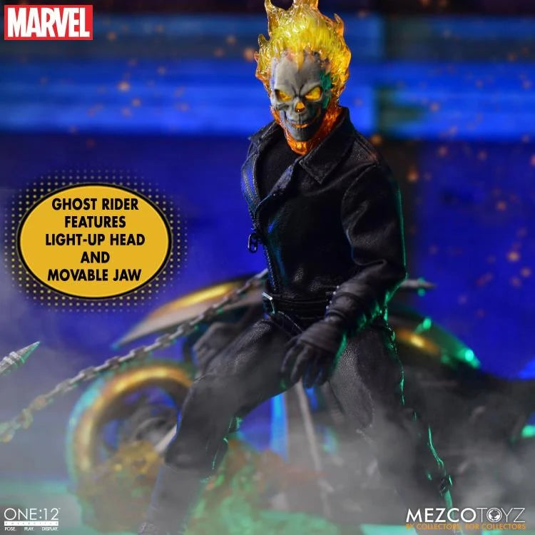 Marvel One:12 Collective Ghost Rider & Hell Cycle Set