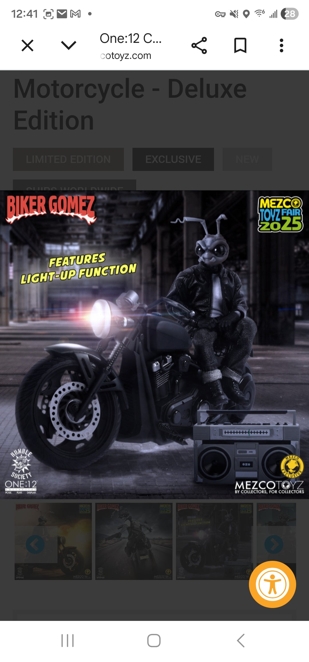 Biker Gomez & Motorcycle - Deluxe Edition
