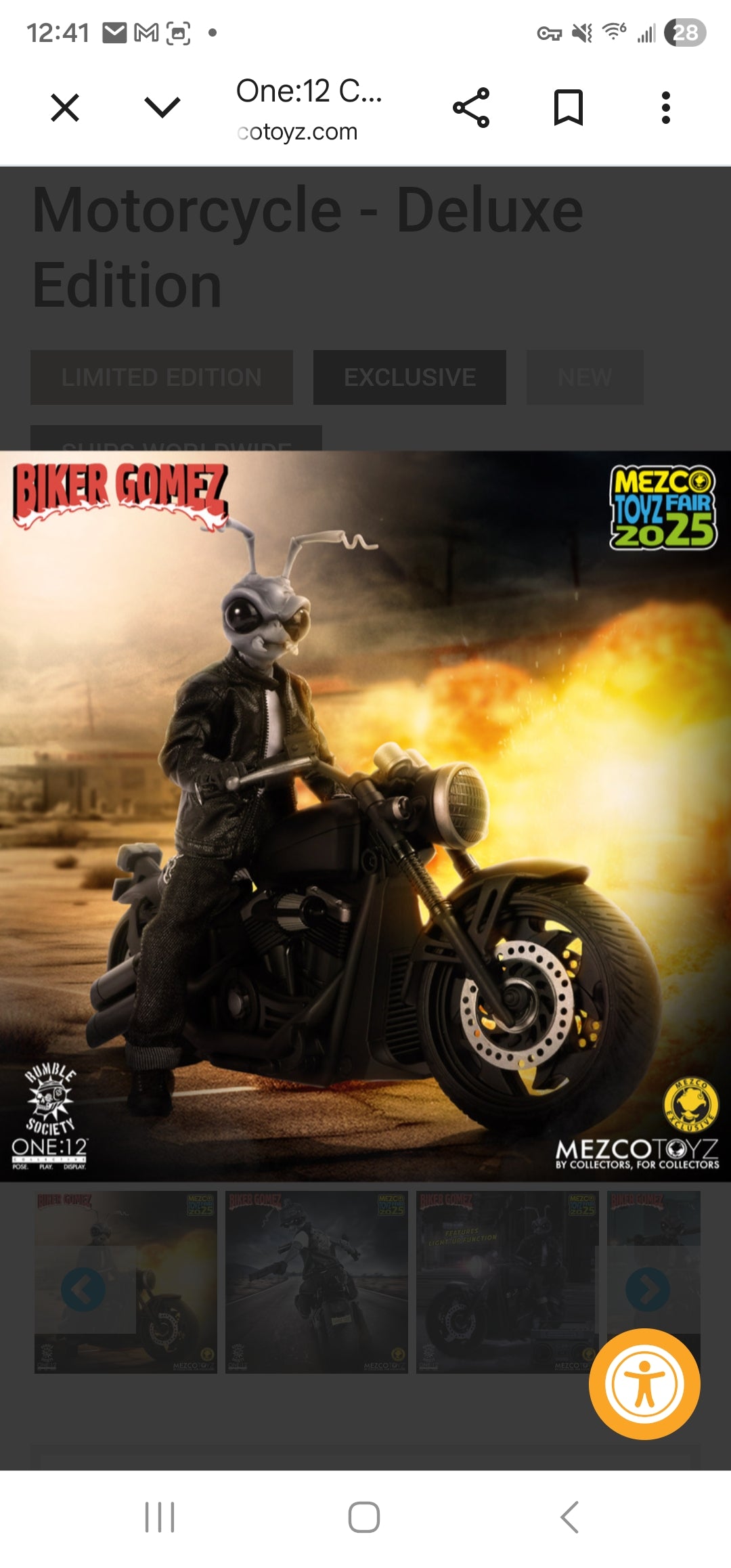 Biker Gomez & Motorcycle - Deluxe Edition