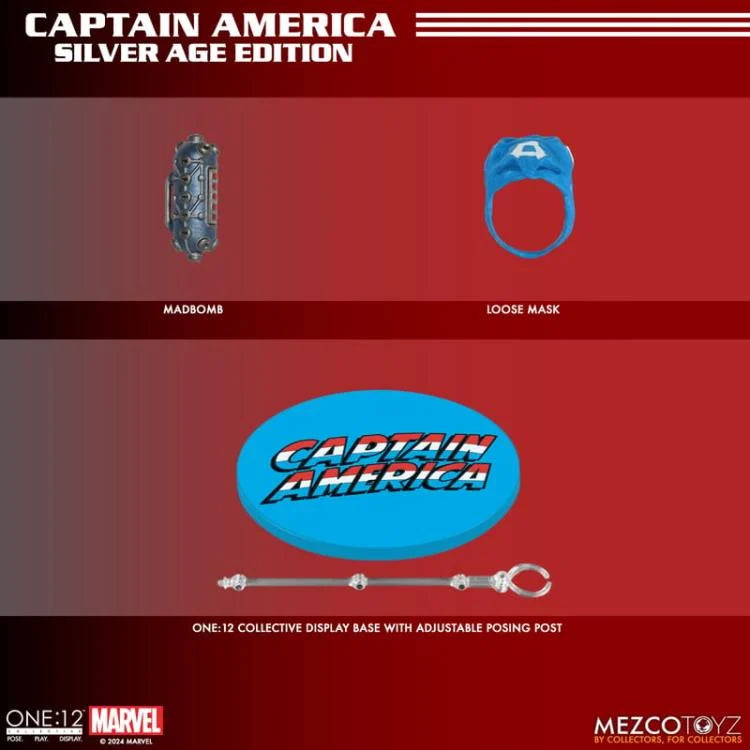 Marvel Comics One:12 Collective Captain America (Silver Age)