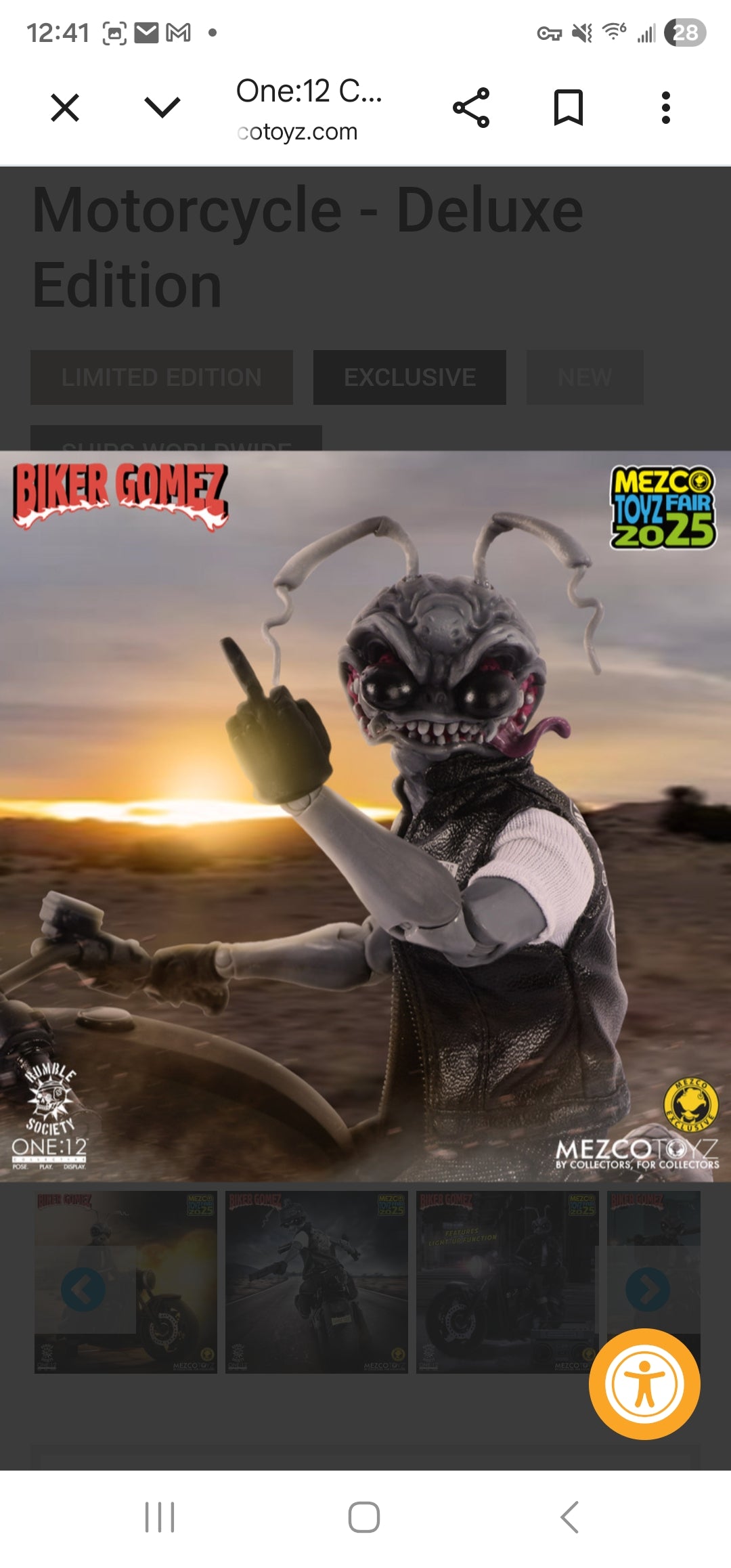 Biker Gomez & Motorcycle - Deluxe Edition