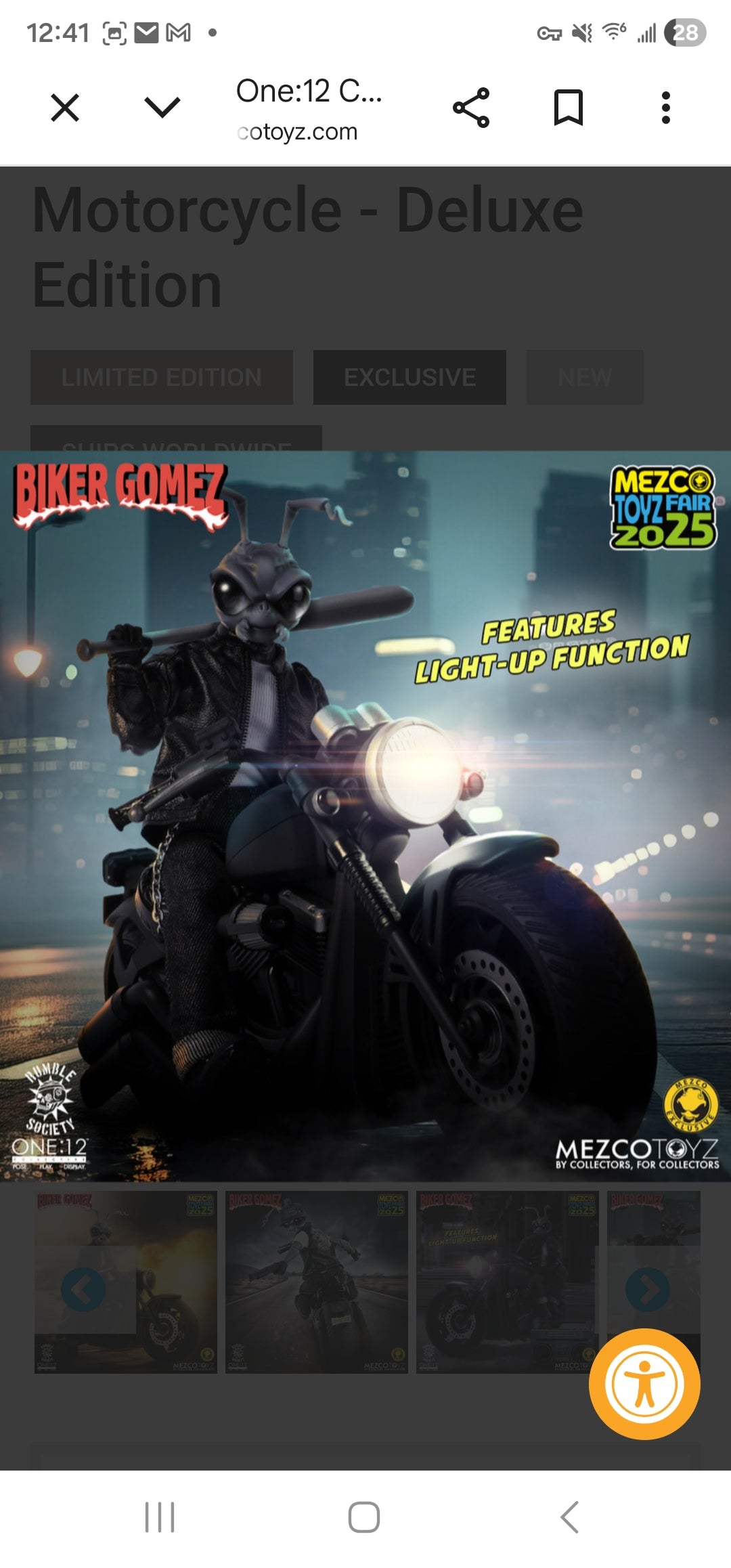 Biker Gomez & Motorcycle - Deluxe Edition