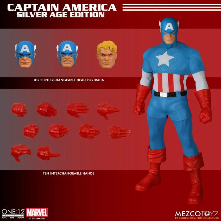 Marvel Comics One:12 Collective Captain America (Silver Age)
