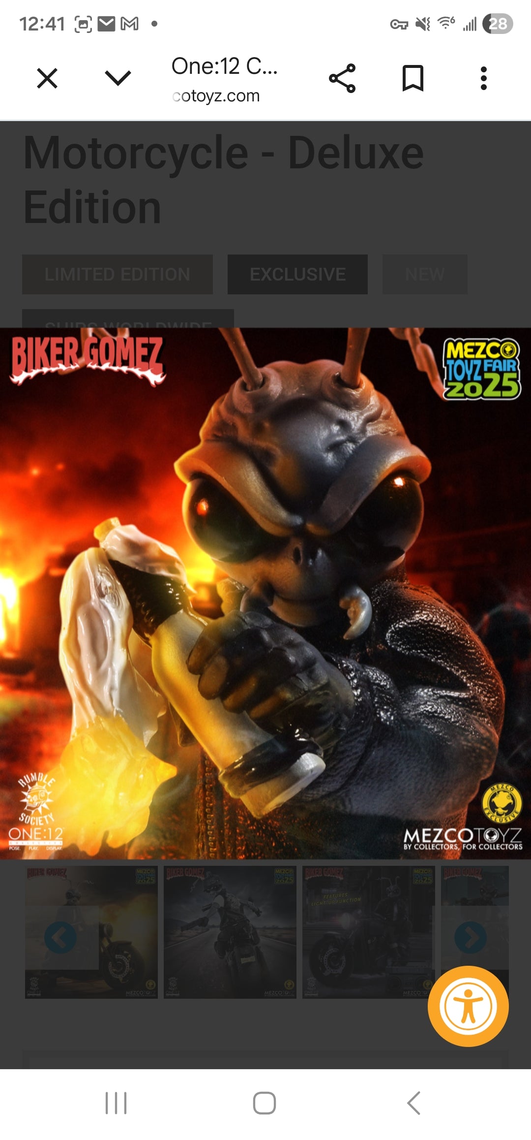 Biker Gomez & Motorcycle - Deluxe Edition
