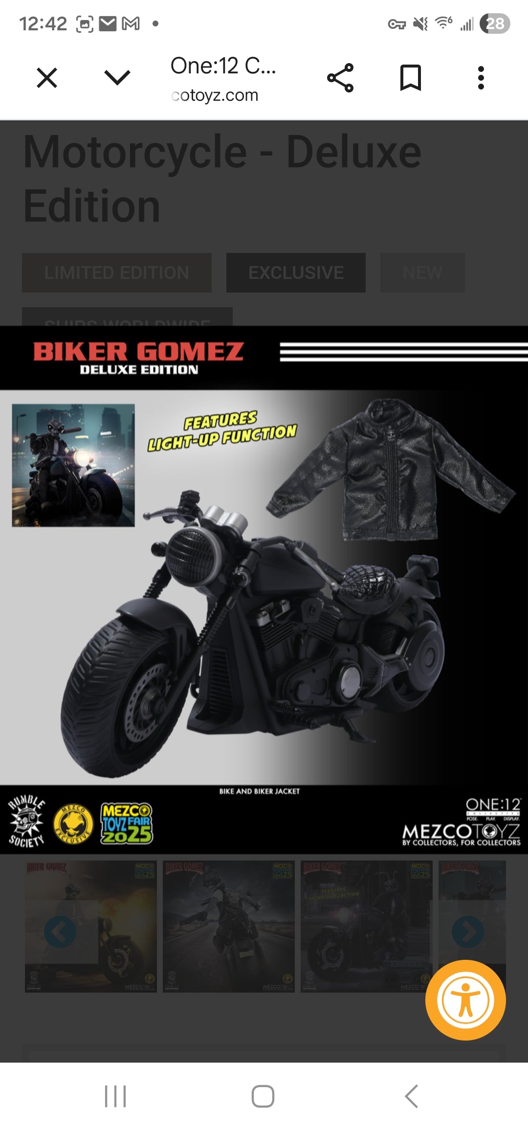 Biker Gomez & Motorcycle - Deluxe Edition