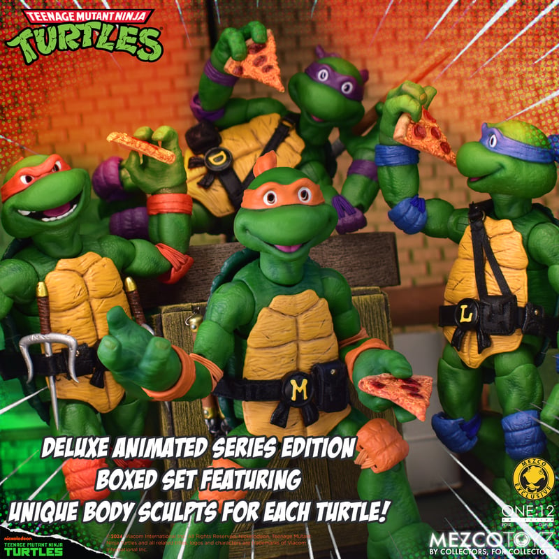 Teenage Mutant Ninja Turtles - Deluxe Animated Series Edition